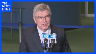 馳浩知事「機密費でIOC委員に贈答品」発言、IOCバッハ会長「発言内容を聞いていないのでコメントできない」｜TBS NEWS DIG