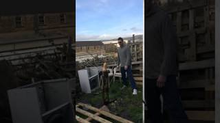 1881 Russian Shashka, Imperial Sabre test 1
