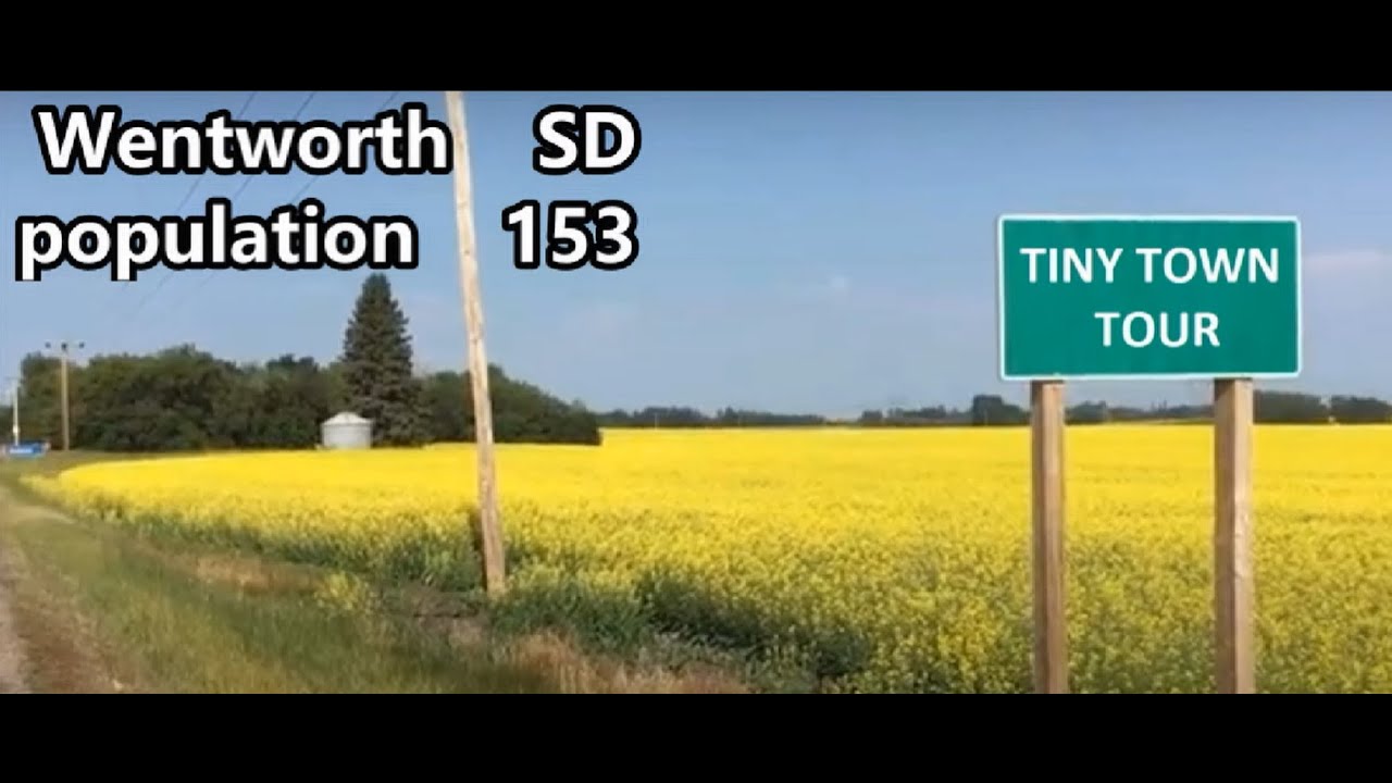 tiny town tour wentworth sd YouTube