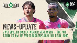 News-Update: Zwei Spieler sollen Werder verlassen – wie steht es um Vertragsgespräche bei Felix Agu?