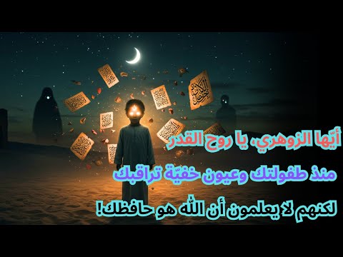 يا الزهري هذه علامة تدل على أنك مراقب منذ صغرك