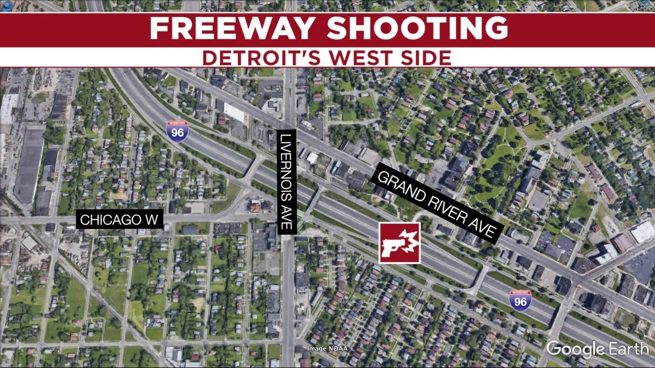 Freeway shooting on Detroit's west side YouTube