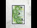 Auricula Card Using Distress Oxides and prismacolor by Tracy Evans #tracyevansboutiquedesigns