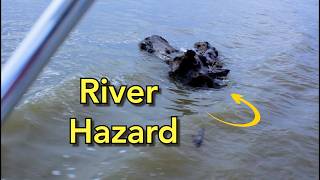 Ep 49 ~ River Hazards on the Ohio River. Wisconsin to Key Largo Fl. by water.
