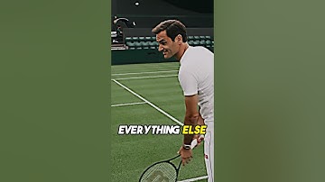 Roger federer explains how to perform the perfect serve #tennis #rogerfederer #tennisserve
