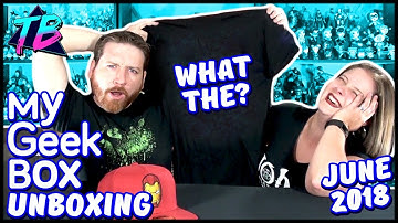My Geek Box (June 2018) Unboxing: LLAMAGEDDON???