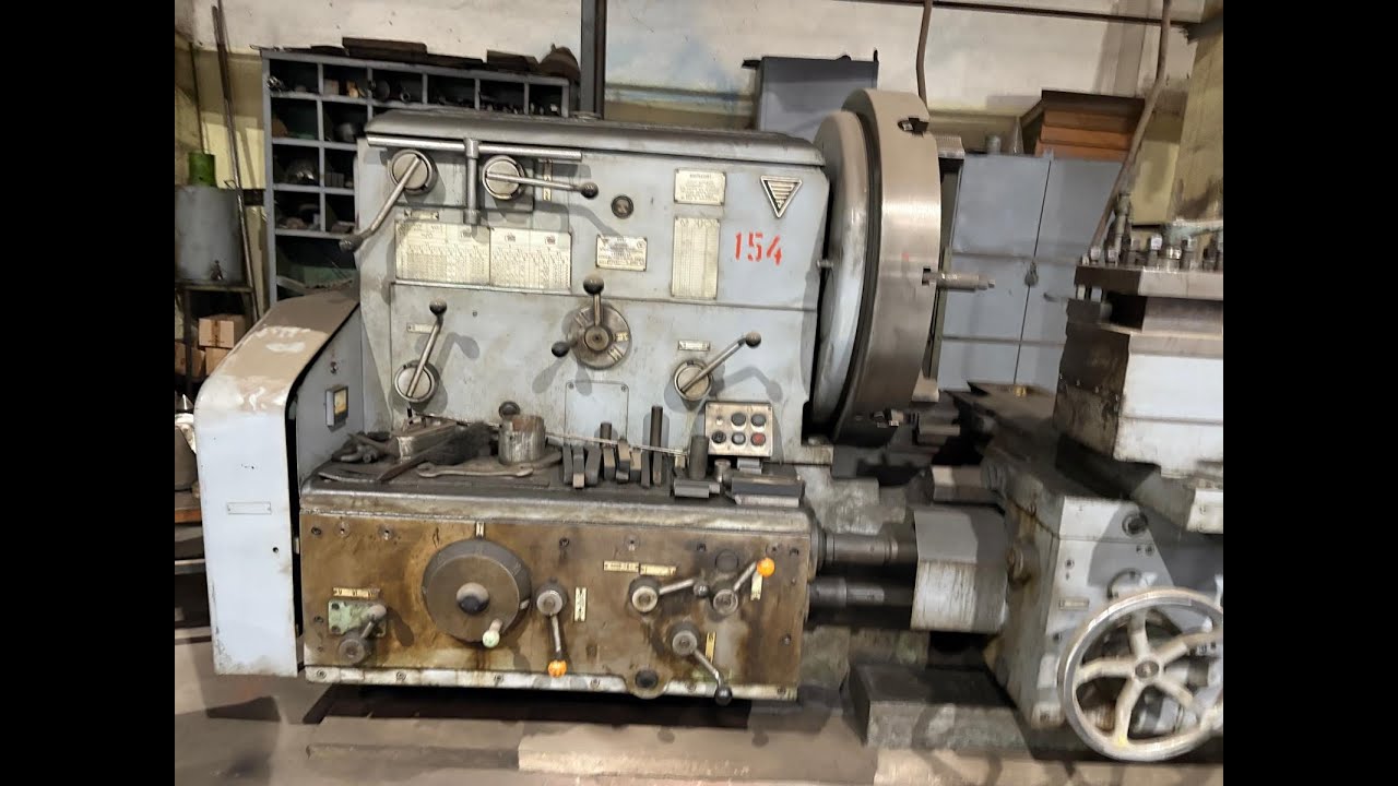 Ryazan 1M65 Universal Lathe | Heavy-Duty Precision Turning Machine
