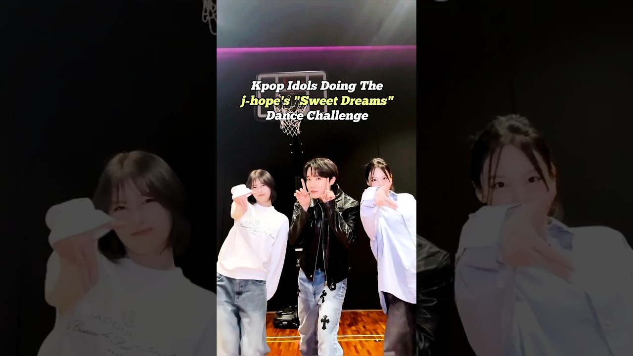 Kpop Idols Doing The j-hope's "Sweet Dreams" Dance Challenge #sweetdreams #jhope #miguel #bts