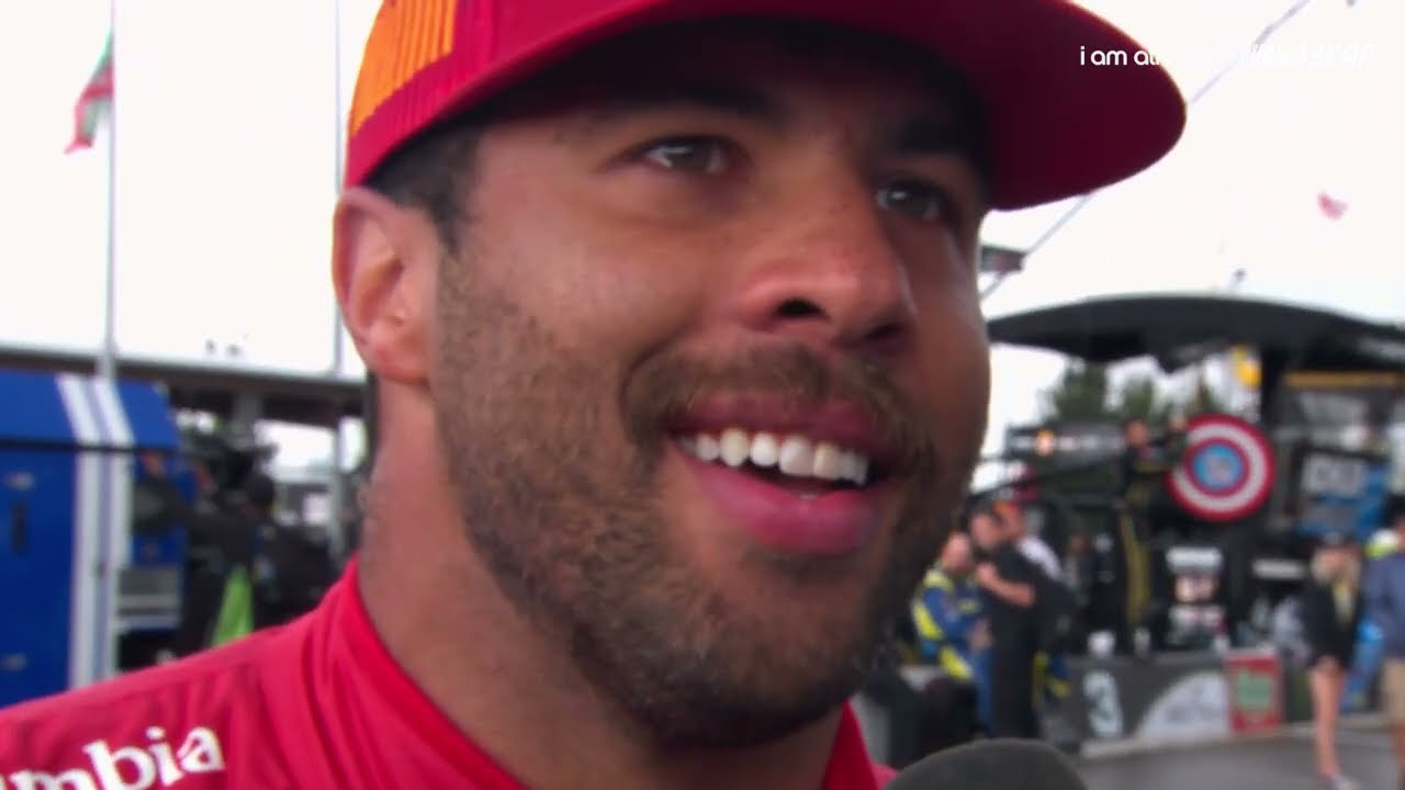 I AM ATHLETE NASCAR Season 2 Premier | Brandon Marshall Sits Down with Bubba Wallace