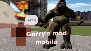 Garry's mod is on mobile know??