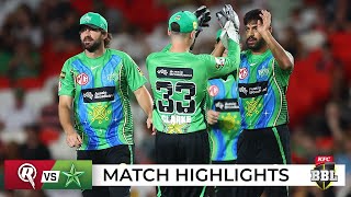 Stars down hometown rivals Renegades to stake finals claim | BBL|11