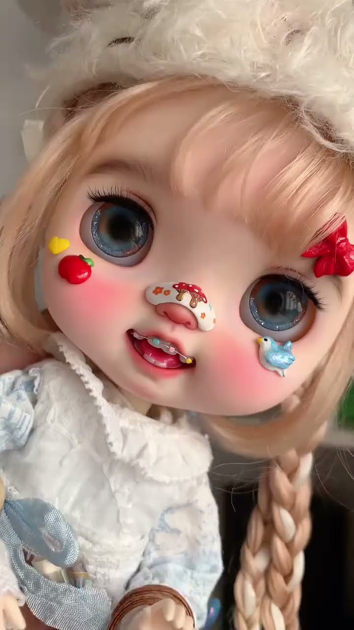 お友達の新しいドール！とっても可愛くて、遊ぶのも楽しい🥰#カスタム