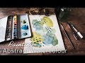 Watercolour and Pen | Painting Abstract Shapes