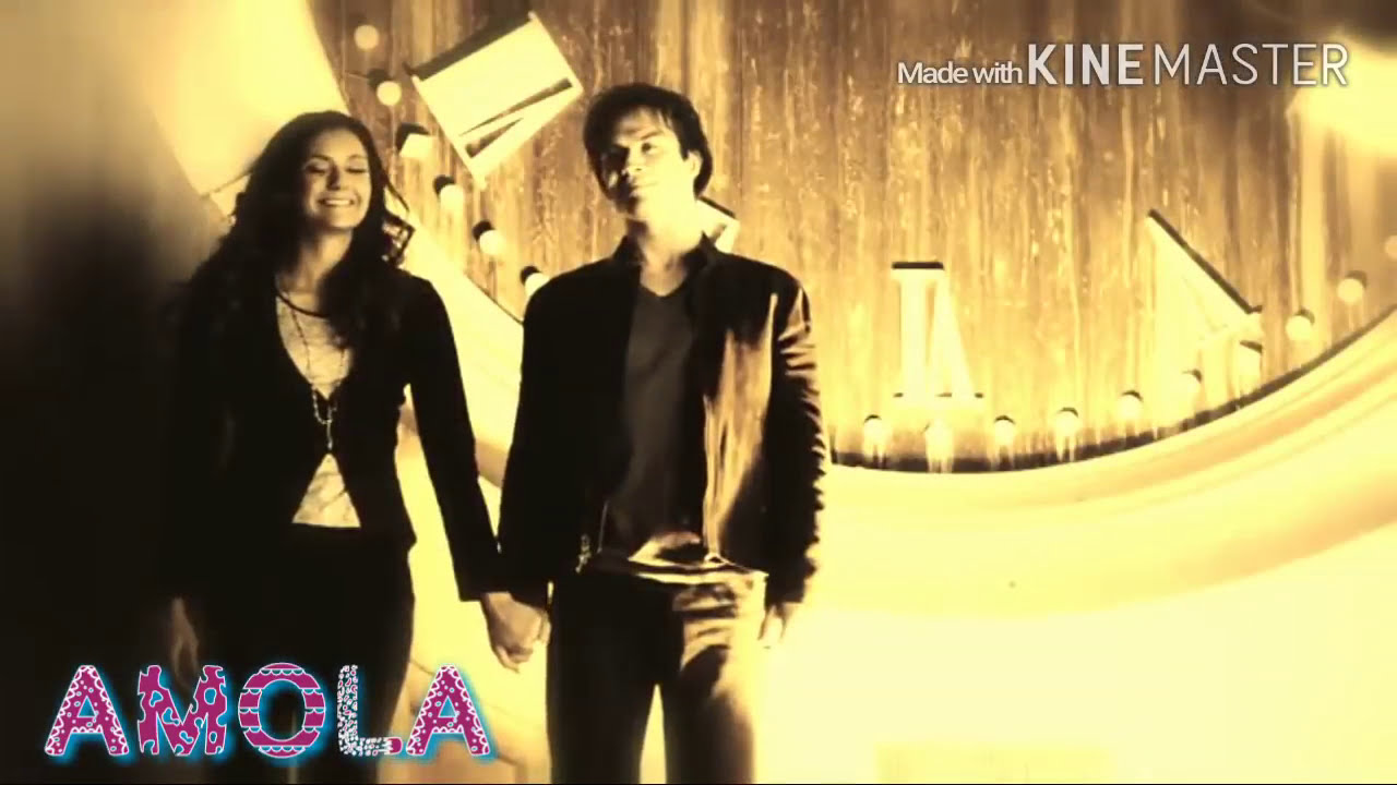 كل حاجه بينا - تامر حسني || دايمن و إلينا || the vampire diaries