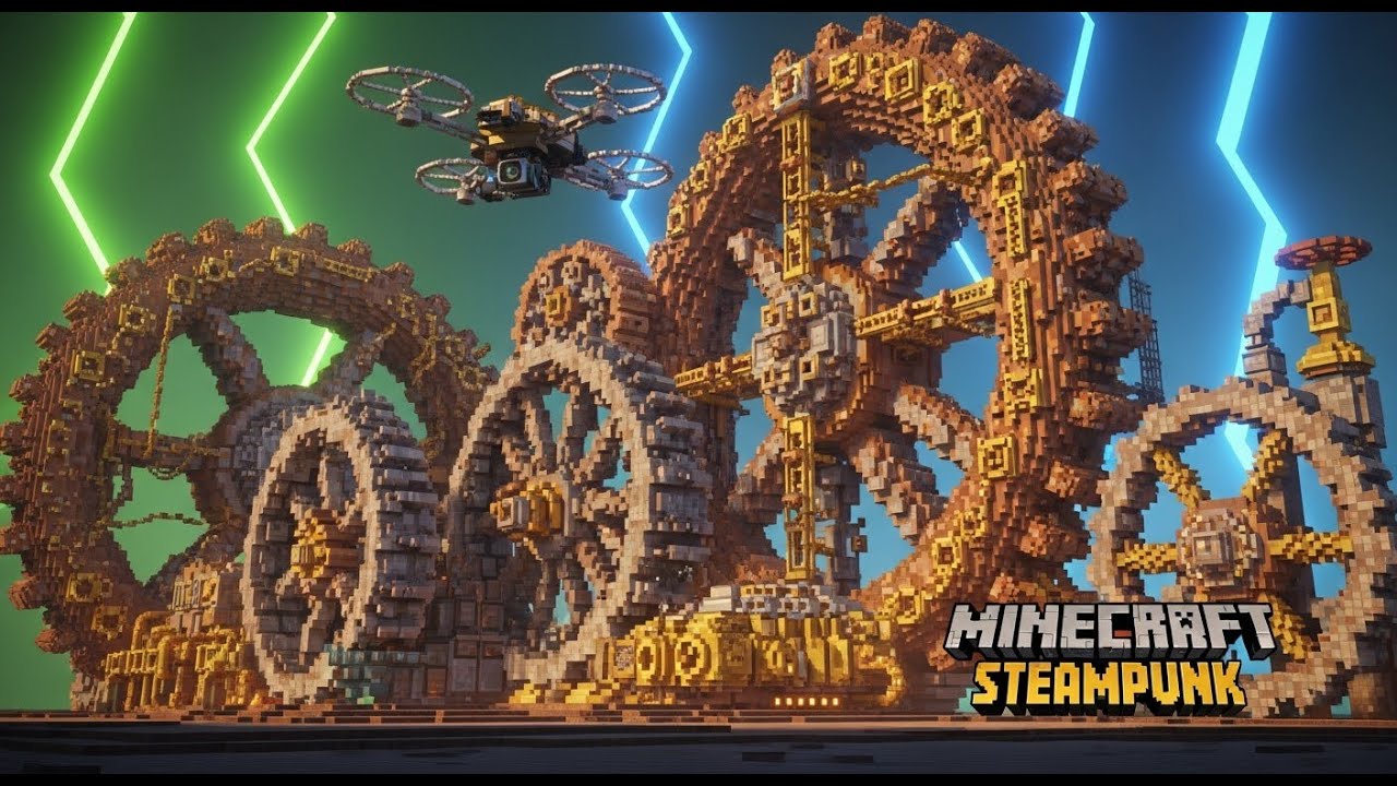 TOTUL Merge Aproape Bine… Sau Nu? | Minecraft SteamPunk Modpack - YouTube