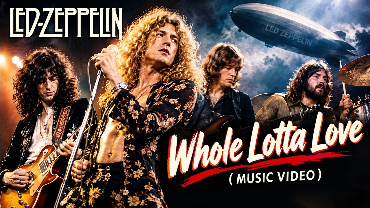 Led Zeppelin – Whole Lotta Love | Music Video | Classic Rock - YouTube
