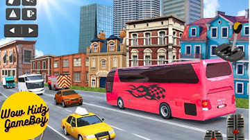 Coach Bus Driving Simulator 2020 - City Mobile Bus Transporter Driver - Android GamePlay
