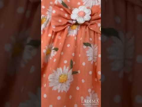 VESTIDO INFANTIL ESTAMPA MARGARIDAS