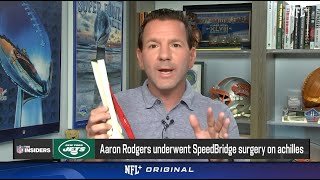 Ian Rapoport explains Arthrex Achilles Midsubstance SpeedBridge™ on NFL+, NFL Network 