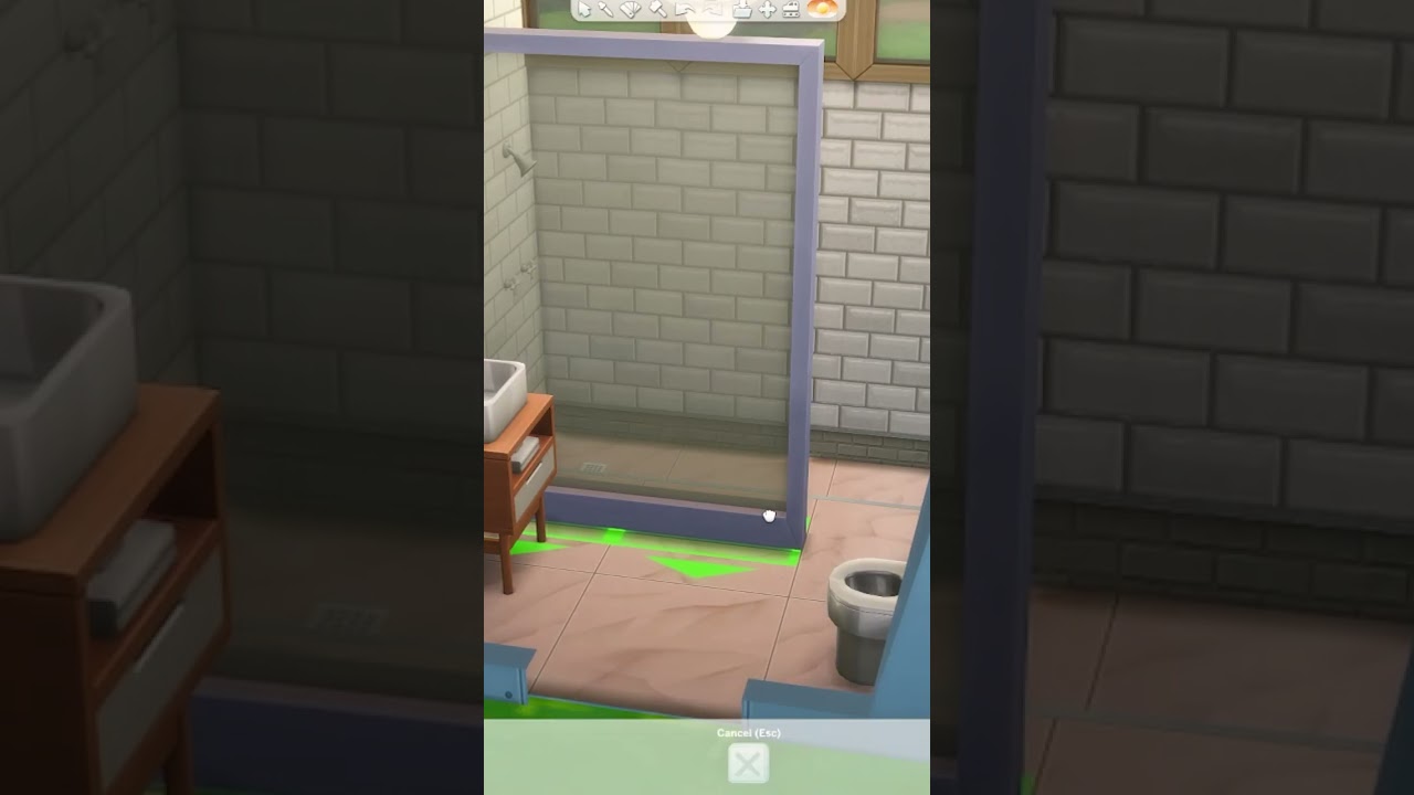 CUSTOM Shower Design in The Sims 4
