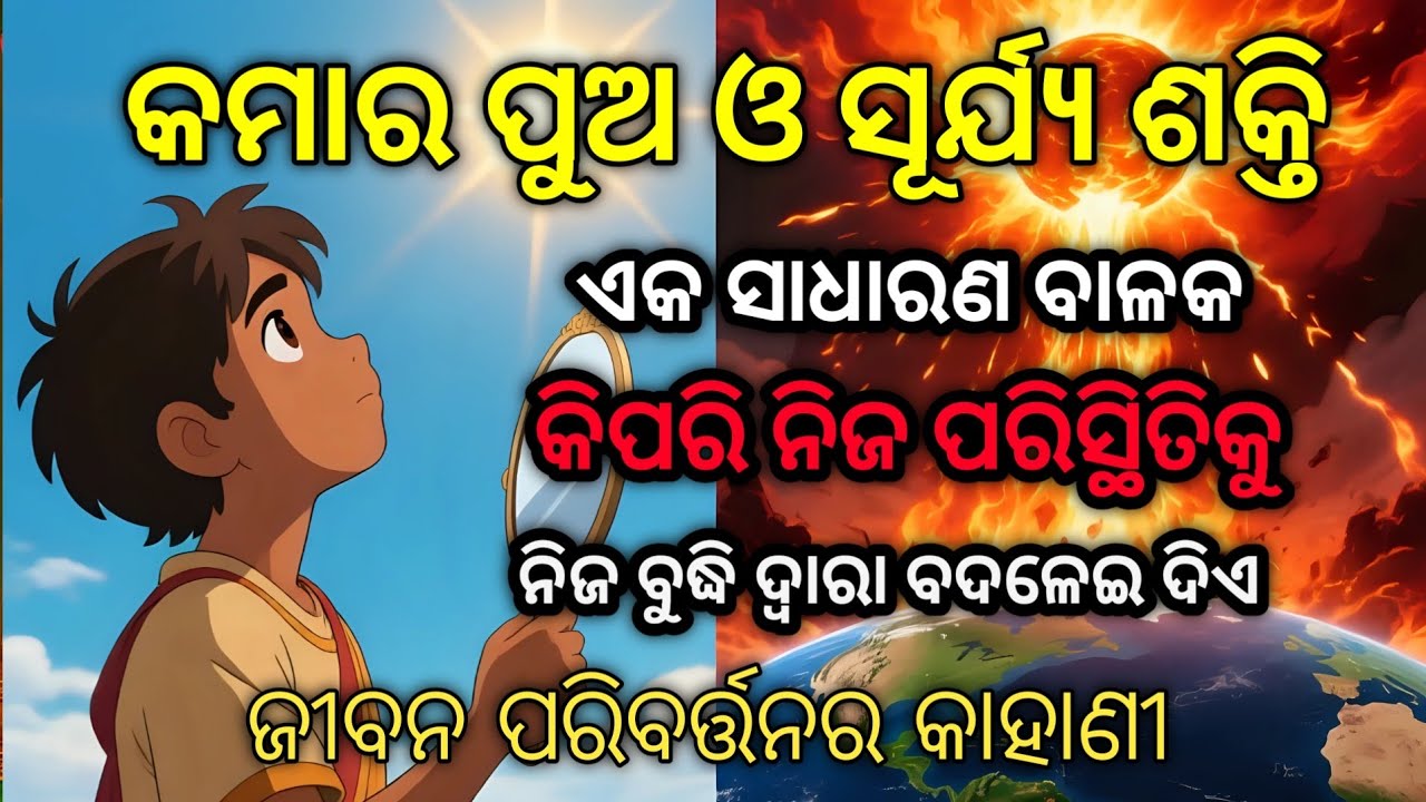 କୁମାର ଓ ସୂର୍ଯ୍ୟର ରହସ୍ୟ | Kumar and the Secret of the Sun | Odia Motivational Story 