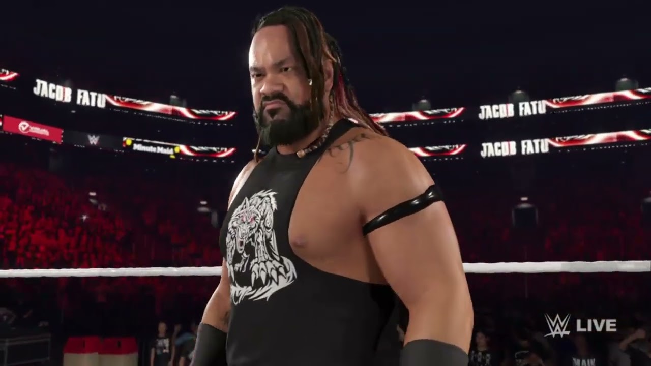 WWE2k25 Triple Threat Match Cody Rhodes vs Sami Zayn vs Jacob Fatu #wwe2k25 #wwe2k25game