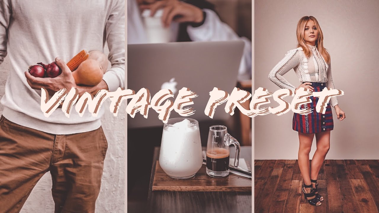 Lightroom Mobile Preset | How to Edit Vintage Preset ...