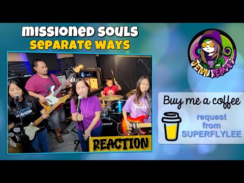 Buy Me A Coffee Request - Missioned Souls - Separate Ways (Journey) - Reaction