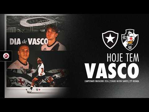 AO VIVO – BOTAFOGO x VASCO | CAMPEONATO BRASILEIRO 2026 – 29ª RODADA