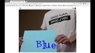 Scratch video sensing demo