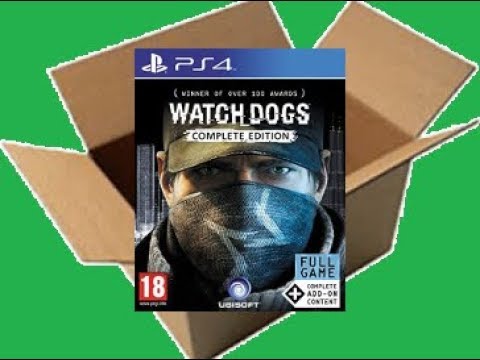 Watch Dogs Complete Edition Ps4 Unboxing Breakdown Demo Youtube