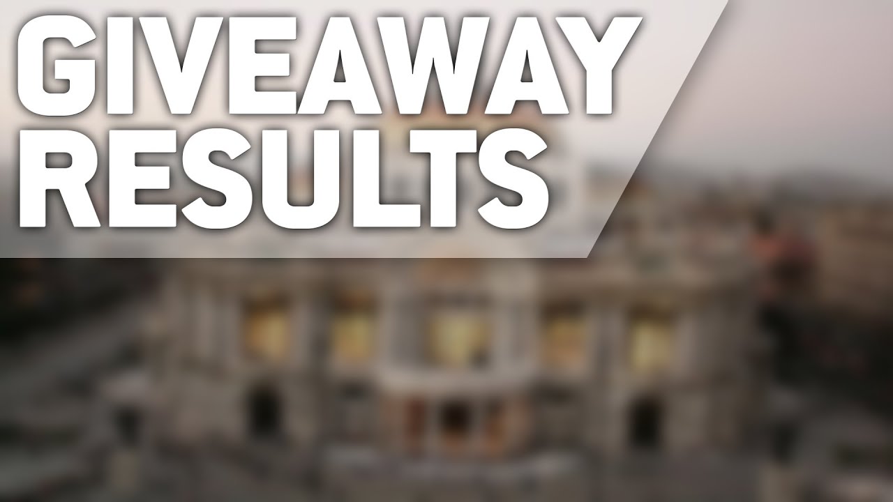 400 SUBS GIVEAWAY • RESULTS