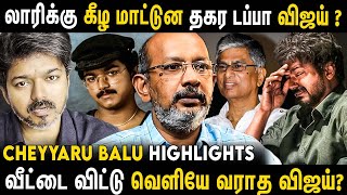 போஸ்டர் போட்டதுக்கு Office-கு போய் மெரட்டுனரா சந்திர சேகர் | Vijay | Cheyyaru Balu Highlights