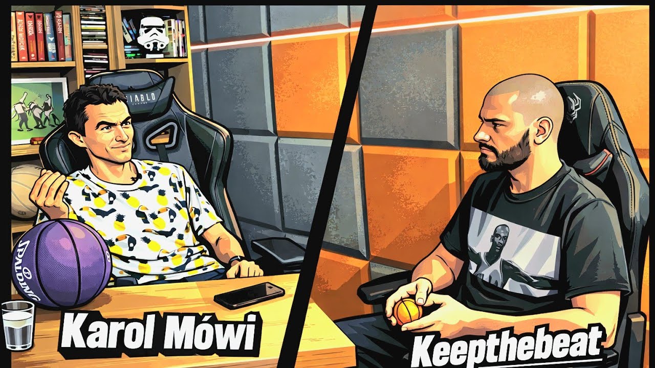 O co zapytał samego Michaela Jordana? Karol Śliwa opowiada o NBA z bliska (Keepthebeat🤝🏼 Karol Mówi)