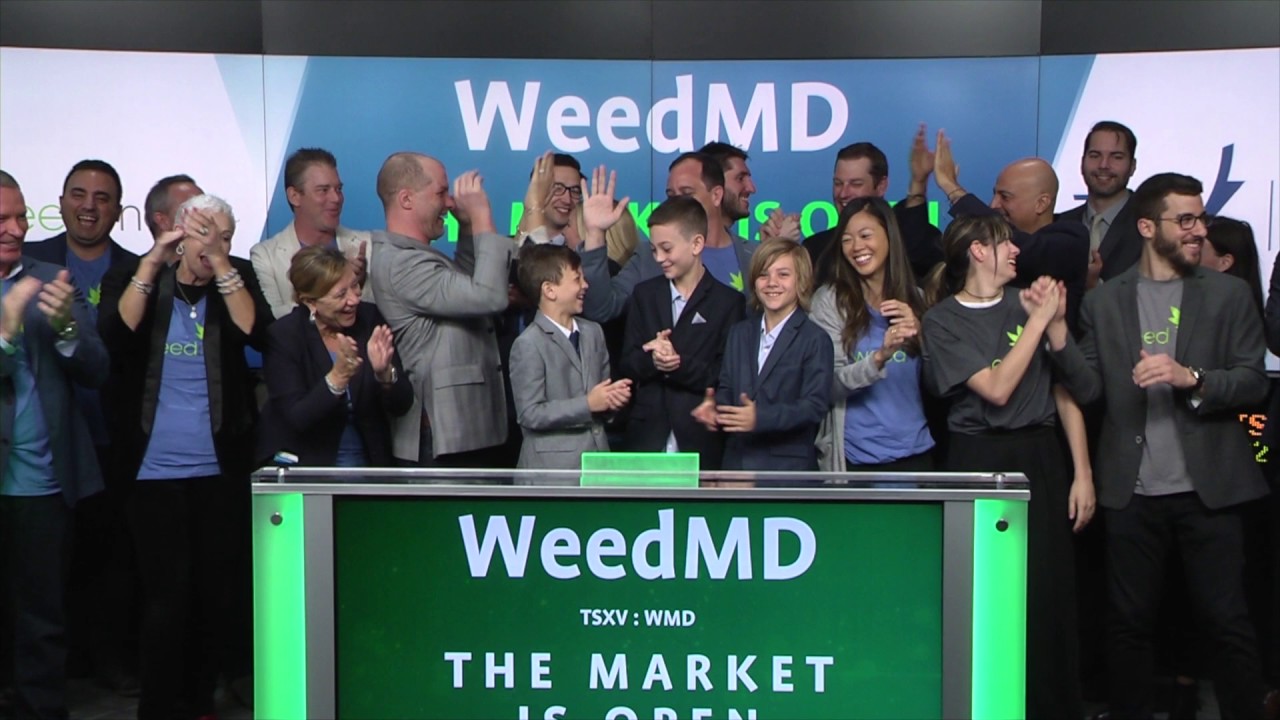 WeedMD Inc. opens TSX Venture Exchange, April 27, 2017