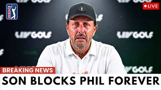 Phil Mickelson ERUPTS As His Son Refused to Let His Father See His Grandchildren