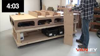 Van racks you can build in 10mins!