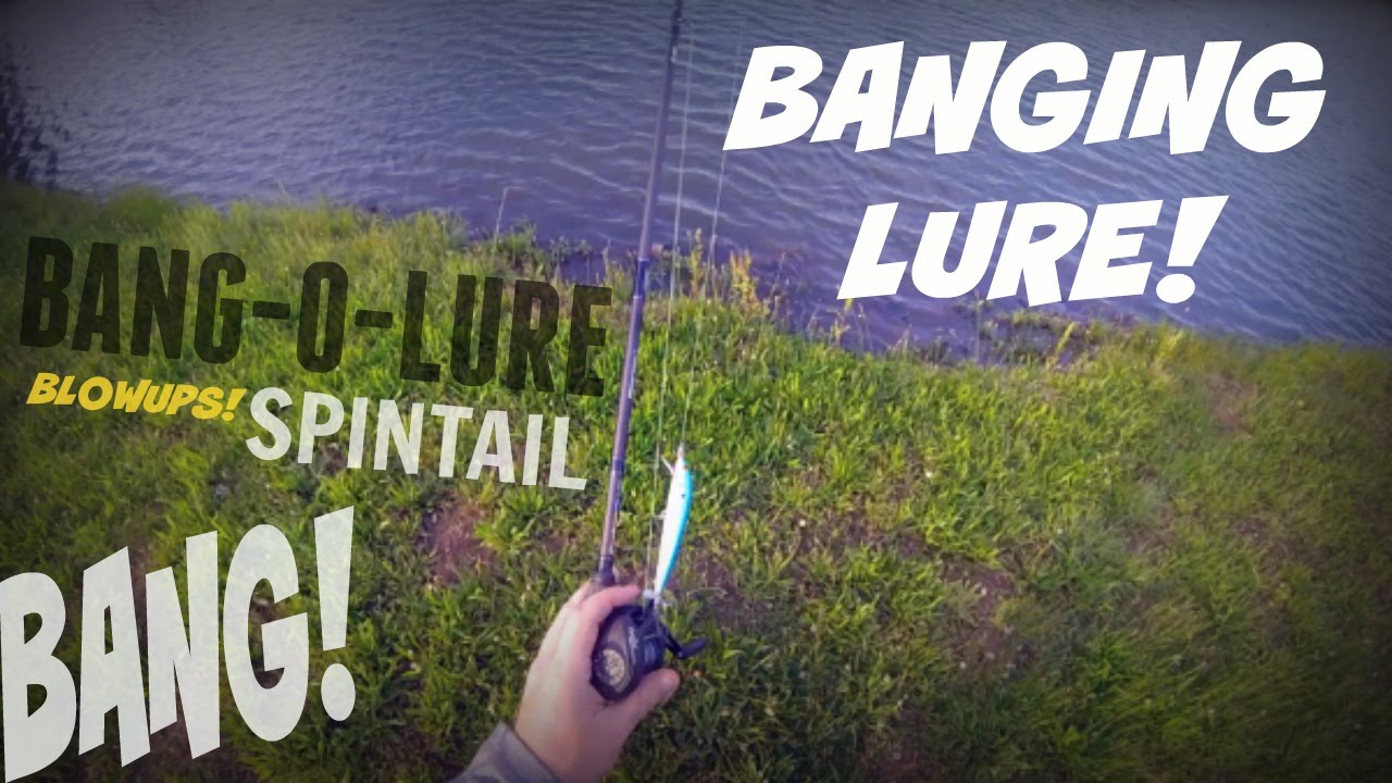Topwater Blowups With A Bang!  Bang O Lure Spintail 