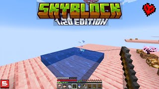 Entering the WATER AGE on my 1.20 Hardcore Skyblock world...FINALLY! | Part 5