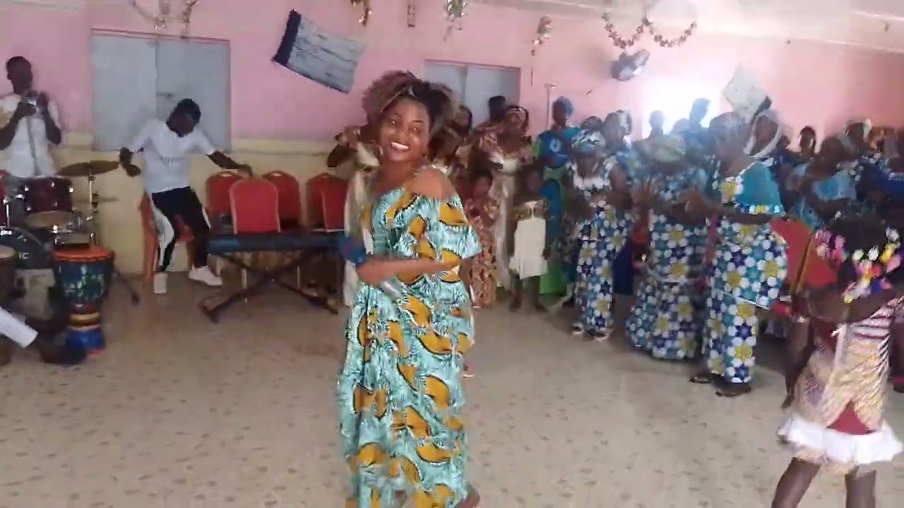 🎶Chantre FRANCE LA JOIE DE CHRIST. ☺️ Au Camp de Prière Siloé Bouaké 🛐🙏