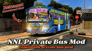 NNL private bus mod released 🤩 Tamilnadu bus mod download now