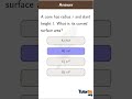 Find surface area of cylinder in 30 sec #shorts #math #tutorda
