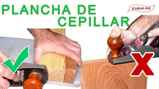 Como cepillar testa de madera trucos ebanistería - YouTube