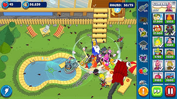 [4K] Bloons Adventure Time TD - Lemongrab : Super Monkey Villa (Impoppable)