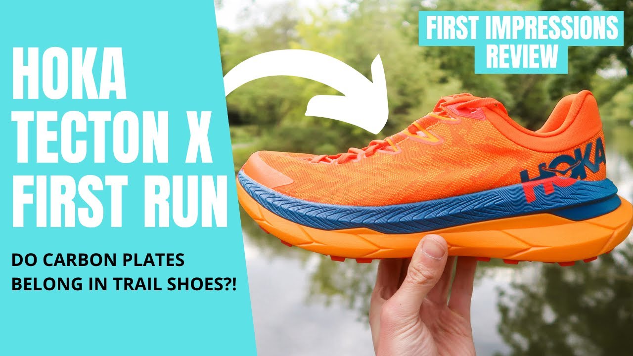 HOKA TECTON X...TWO CARBON FIBRE PLATES IN A TRAIL SHOE?! YouTube