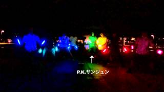 上野公園で「ヲタ芸」を練習している若者に1時間みっちり教えてもらったらどれくらい踊れるようになるのかやってみた！