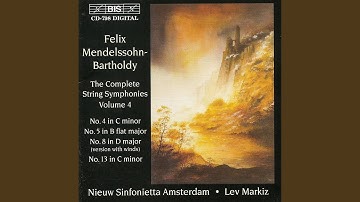 Sinfonia No. 8 in D Major, MWV N8: I. Adagio - Allegro (Version for orchestra)