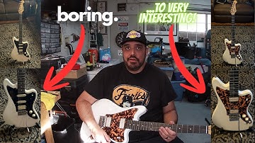 DIY - Indio by Monoprice Offset White Guitar Custom Pickguard Project Thumbnail