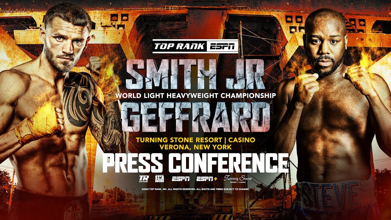 Joe Smith Jr vs Steve Geffrard | PRESS CONFERENCE - YouTube