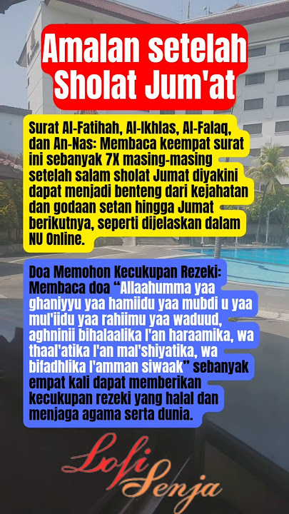 Amalan setelah sholat jumat #amalan #dzikir #doa #shorts